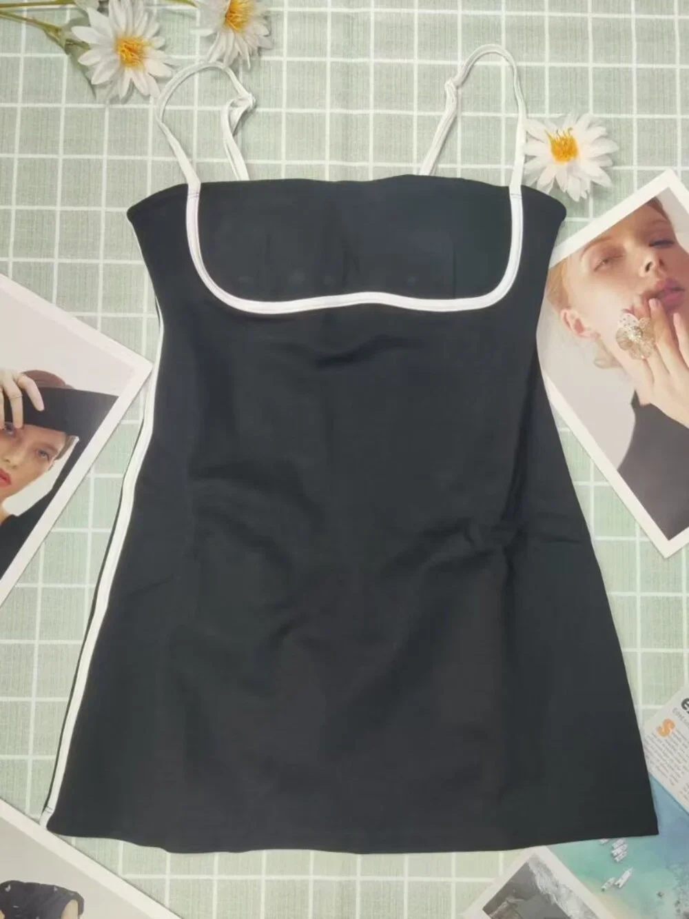 Alo Yoga Airbrush Streamlined Dress Black/White 🤍🖤 NWT Athletic - Sporty Chic